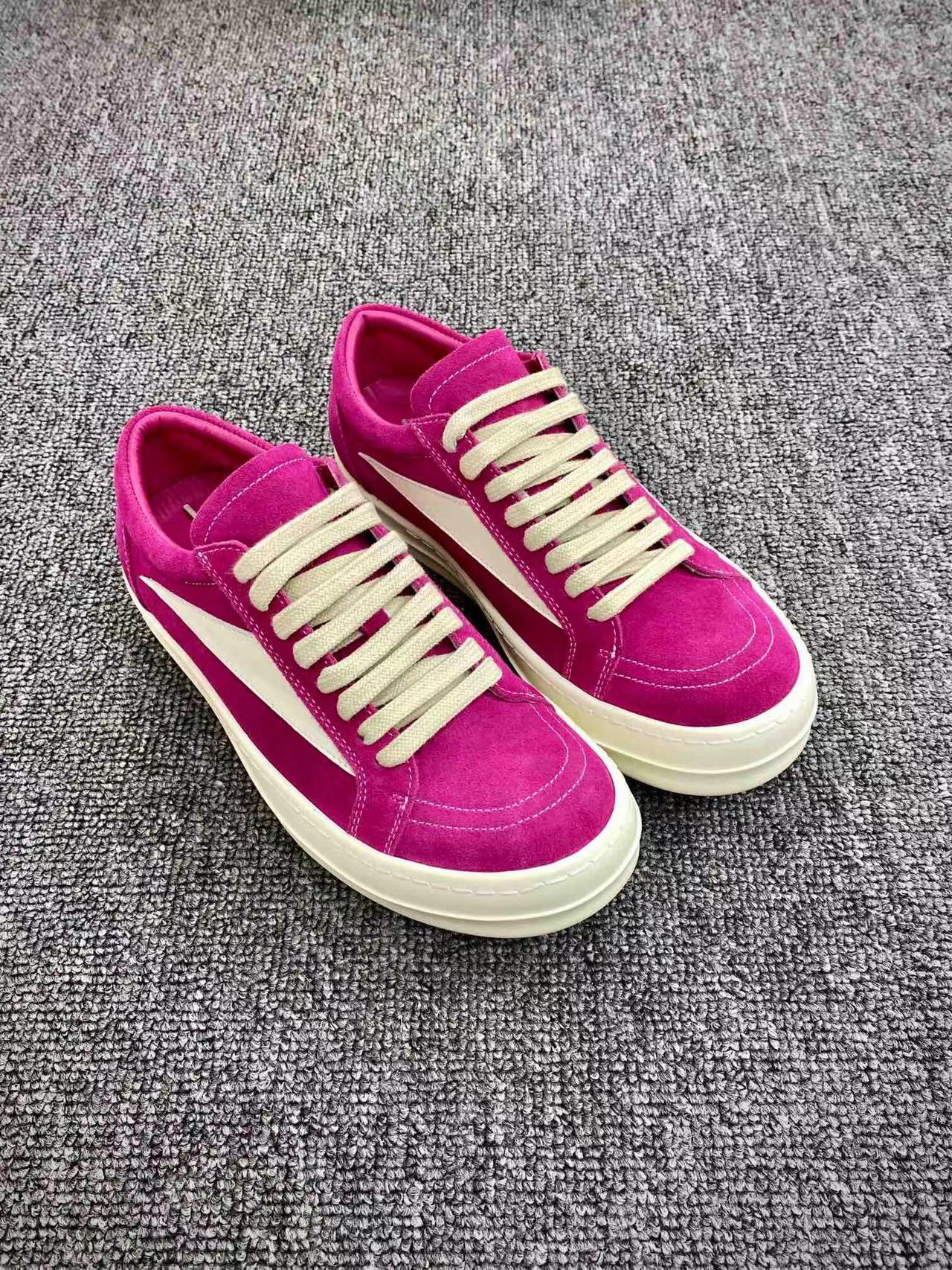 Rick Owens Suede Pink