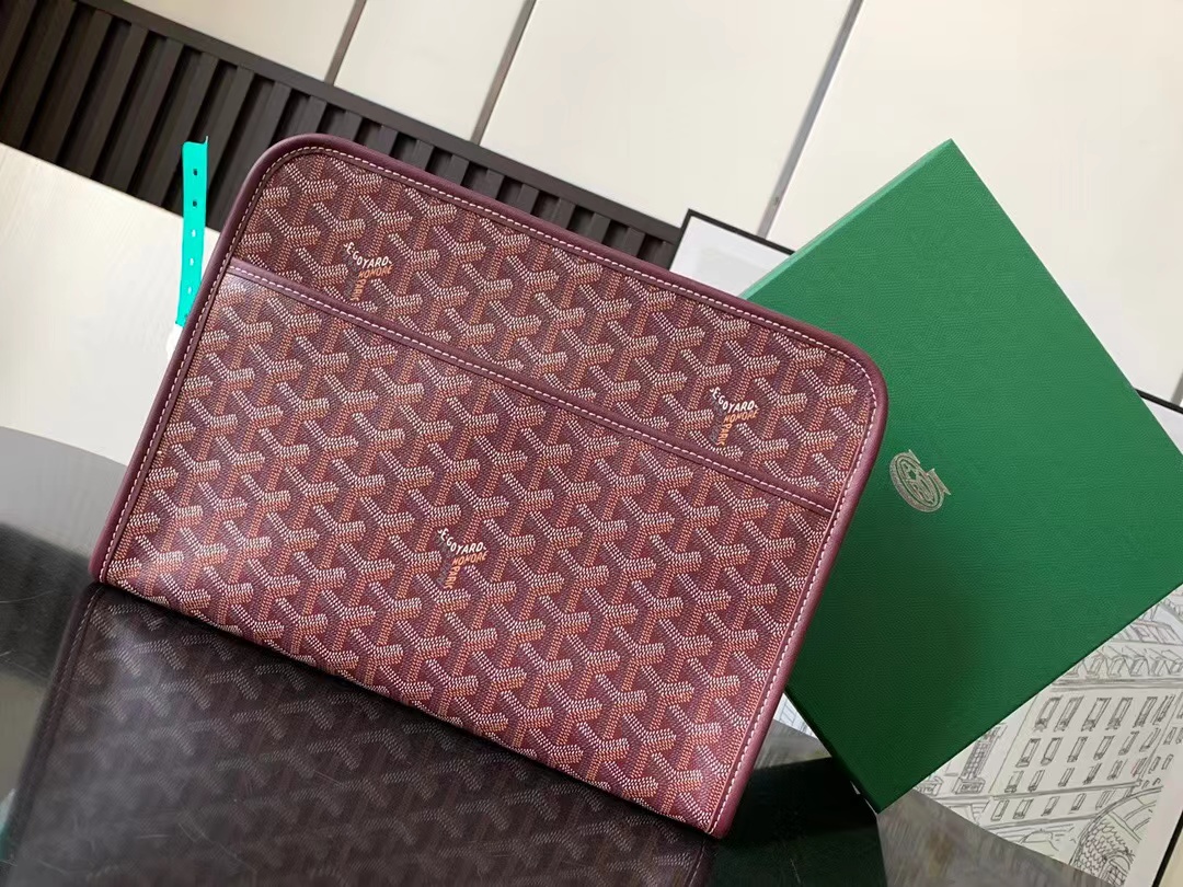 Goyard Jouvence Toiletry Bag Purple